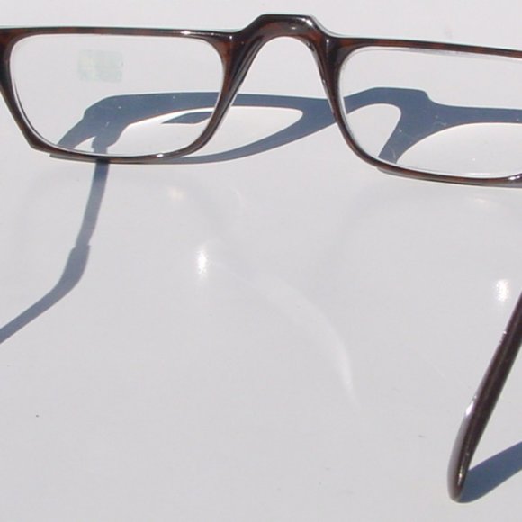 (NWT) Vintage 90's Carbon Fiber Rectangle Reader +1.25 (S.Brown) - Picture 3 of 3